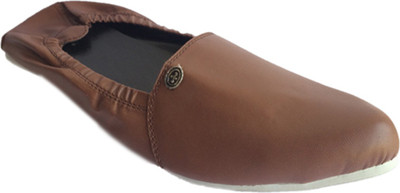 

RCISE Men party wear brown jutie-40 Loafers For Men(Brown