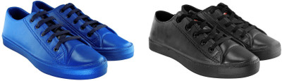 

Zapatoz Combo Pack of 2 R.blue & Black Casual Tennis Shoes for Men & Boy's Casuals For Men(Multicolor