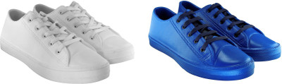 

STEEMO Combo Pack of 2 R.blue & White Casual Tennis Shoes for Men & Boy's Sneakers For Men(Multicolor