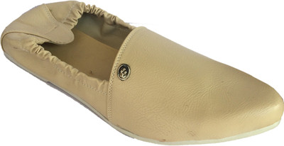 

RCISE Men party wear cream jutie-40 Loafers For Men(Beige