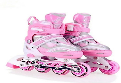 

Grypton Skating Shoe Quad Roller Skates - Size 12 Euro(Pink)