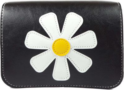 

SB Women Casual Black PU Sling Bag