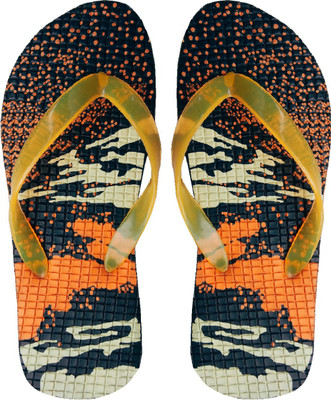 

AVTAR EMBOSSED 3D PRINTED Flip Flops, Multicolor