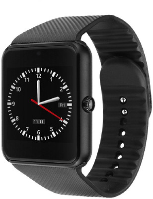 

kukshya GT08 Dial Wrist SmartWatch compatible Bluetooth Smart Watch All 2G, 3G,4G Phone With Camera and Sim Card Support Multi Smartwatch(Black Strap Free Size)