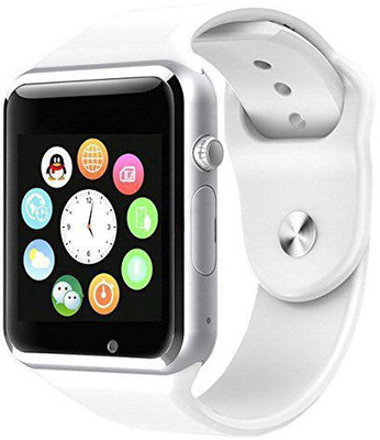 

jasoos White Original Brand PremiumAV Bluetooth Wearable Devices Smart Watch Smart Watches Smartwatch(White Strap 2.3)