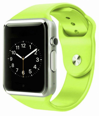 

jasoos Orginal Brand A12 bluetooth with sim & tf card slot Smart Watches Smartwatch(Green Strap 2.3)
