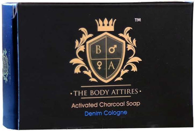 

THE BODY ATTIRES ACTIVATED CHARCOAL SOAP(100 g)
