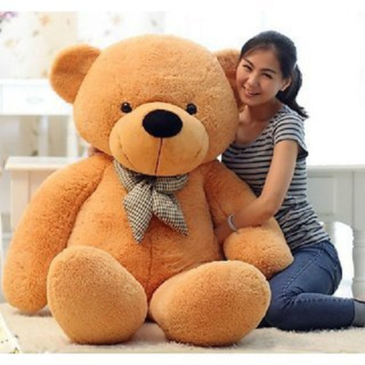 

Mrbear Cute Bootsy Coffee 122 Cm 4 feet Huggable And Loveable For Someone Special Teddy Bear - 122 cm(Coffee)