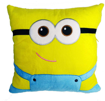 

CREATIVEVILLA CUTE BOB MINION STUFFED PLUSH CUSHION PILLOW SOFT TOY - 35 cm(Multicolor)
