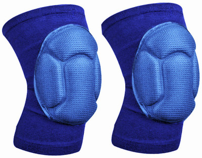 

Urbancart Knee Pad, Knee Brace for Arthritis, Running, Basketball, Meniscus Tear, Sports, Athletic. Non-Bulky, Relieves Pain, Pack of 2 Knee Support (Free Size, Blue)
