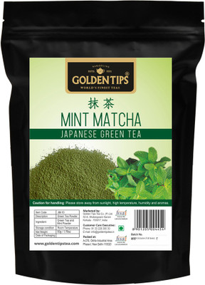 

Golden Tips Mint Matcha Japanese Green Tea With Flavoure Mint Green Tea(50 g, Pouch)