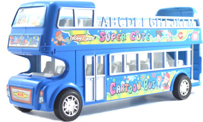 

Lukas City Bus for Boys, Push and Go Toy for Kids, Toy Bus, Friction Toy, Bus Toy, Double Decker Bus for Kids, Red(Multi - TextUsed For: ID, Variant, Title)