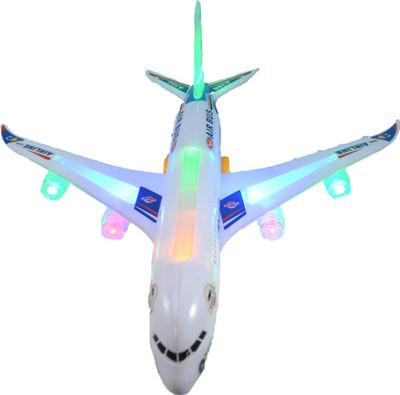 

Lukas Aeroplane Toy for Kids, Airplane Toy with LED Lights and Music, Aeroplane Toy for Kids(Multi - TextUsed For: ID, Variant, Title)
