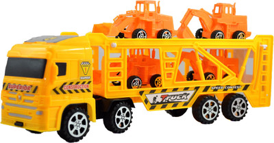 

Lukas Truck Toy for Kids, Push and Go Toy, JCB Toys for Kids, Construction Truck with Four JCBs(Multi - TextUsed For: ID, Variant, Title)