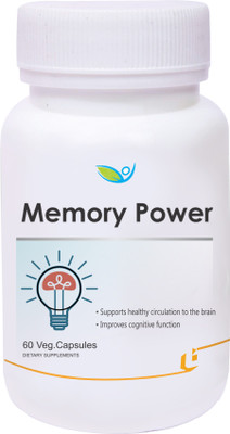 

Biotrex Nutraceuticals Memory Power - 60 Veg Capsules(60 No)