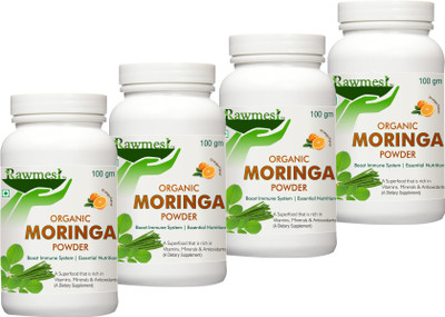 

Rawmest Organic Moringa Olifera Leaf Powder(400 g)