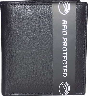 

Style 98 Men Formal Black Genuine Leather Wallet(9 Card Slots)
