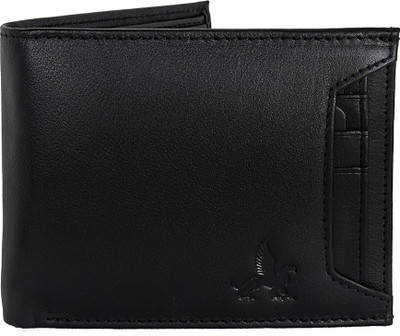 

Skin N' Hue Men Casual Black Genuine Leather Wallet(6 Card Slots)