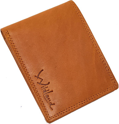 

Wildland Men Casual Tan Genuine Leather Wallet(7 Card Slots)