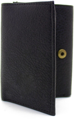 

MS Men Formal Black Artificial Leather Wallet(4 Card Slots)