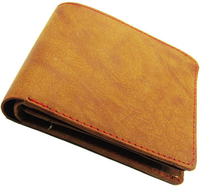 

Peacock Mundkar Boys Casual Tan Artificial Leather Wallet(8 Card Slots)
