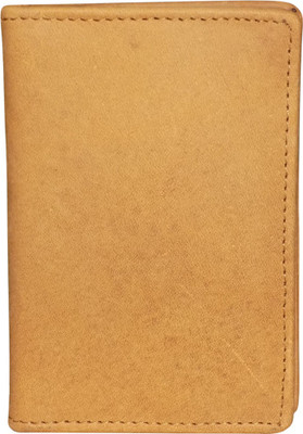 

Style 98 Women Tan Genuine Leather Card Holder(10 Card Slots)