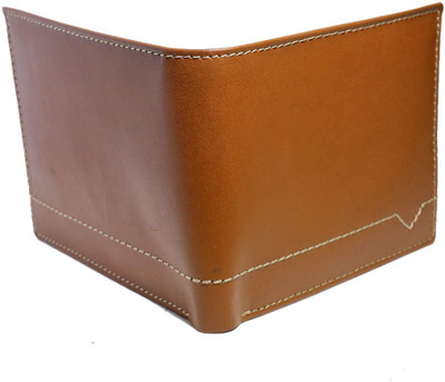 

NUKAICHAU Men Casual Tan Genuine Leather Wallet(8 Card Slots), Brown