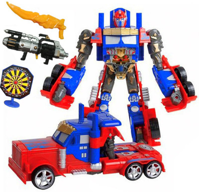 

HALO NATION Transformers Optimus Prime - Deform & Converts to Car - Manual Operating Robot in Disguise(Multicolor)