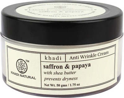 

Khadi Natural Saffron and Papaya Anti Wrinkle Cream(50 g)