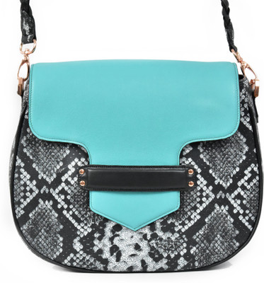 

kraftier MERRIL Sling Bag(Light Green, Black, 4 L)