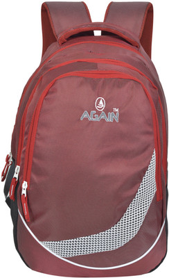

AGAIN SPACE Waterproof Backpack(Red, Black, 20 L)
