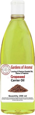 

Gardens Of Aroma Grapeseed Carrier Oil(200 ml)