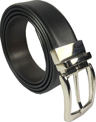 

WENZEST Men Casual, Party, Formal Black Artificial Leather Reversible Belt, Multi