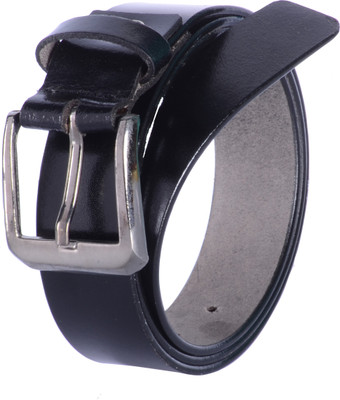 

Yew Leather Labs Men Formal Black Genuine Leather Belt