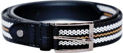 

Tryb Men & Women Casual Black Fabric Belt, Multi, Tryb Men & Women Casual Multicolor Fabric Belt, Multi