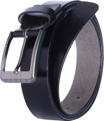 

Yew Leather Labs Men Formal Black Genuine Leather Belt