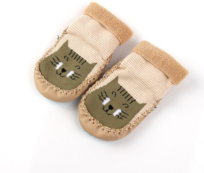 

Kidofash BOOTIES-126-1 Booties(Toe to Heel Length - 12 cm Brown)