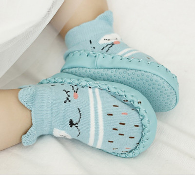 

Kidofash BOOTIES-126-3 Booties(Toe to Heel Length - 13 cm Blue)