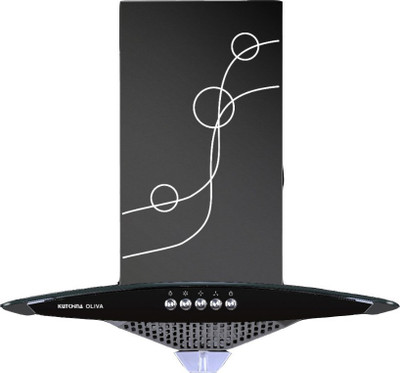 

Kutchina Autoclean Chimney Oliva 60cm 1100m3/hr Wall Mounted Chimney(Black 1100 CMH)