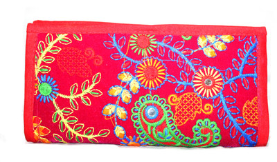 

Prayas Casual Red Clutch