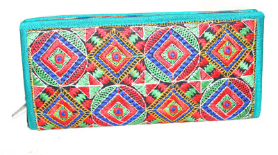 

Prayas Casual Blue Clutch