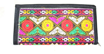 

Prayas Casual Black Clutch