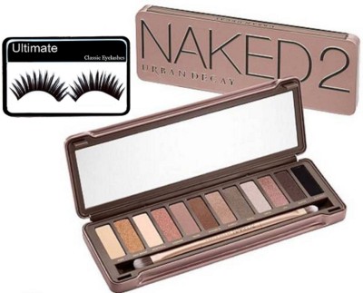 

Ultimate Eyelashes & Naked2 12 Smookey Shades Eyeshadow Palette(Set of 2)