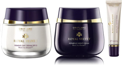 

Oriflame Sweden Royal Velvet Set (Day, Night, Eye cream)(Set of 3)