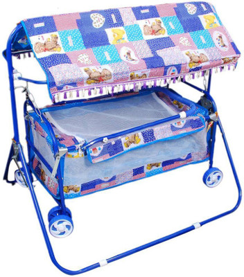 

Mofaro Baby Storell Cum Cradle(Blue)