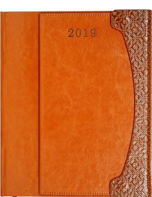 

Gathbandhan A3 Diary(2019, Brown)
