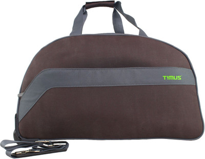 

TIMUS BOLT 65 CM COFFEE 2 WHEEL DUFFLE FOR TRAVEL - CHECK-IN LUGGAGE Duffel Strolley Bag(Brown)