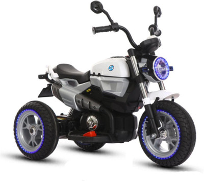 

Gomani Cruiser bike01 Bike Battery Operated Ride On(White)