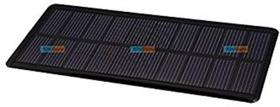 

KitsGuru Monocrystalline Silicon Solar Panel 5.5V 245mA 1.2Watt 130mm X 64mm X2.5mm Electronic Components Electronic Hobby Kit