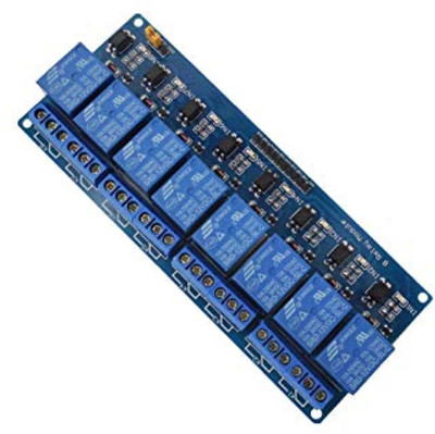 

KitsGuru 8 Road / Channel Relay Module 12V Electronic Components Electronic Hobby Kit